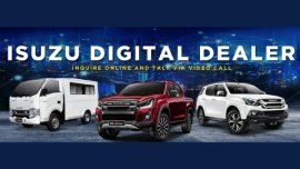 You may now inquire for an Isuzu vehicle through video call