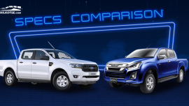2020 Ford Ranger vs Isuzu D-Max Base Variant Specs Comparison
