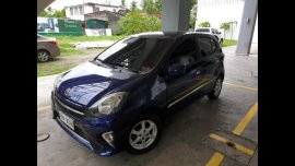 Blue Toyota Wigo 2017 for sale in Bacolod