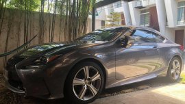 Grey Lexus Rc 2015 for sale in Manila