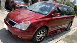 Red Kia Carnival 2014 for sale in Marikina
