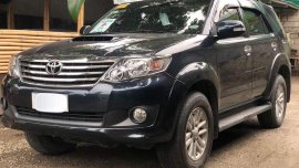 Balck Toyota Fortuner 2014 for sale in Malolos