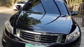 Black Honda Accord 2008 for sale in Quezon City