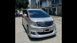 Silver Toyota Alphard 2014 for sale in Quezon City