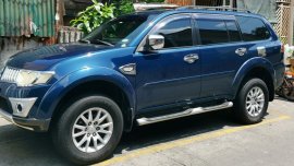 Blue Mitsubishi Montero Sport GLSV 2011