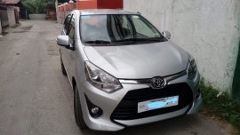 Silver Toyota Wigo for sale in Manila