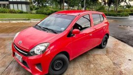 Selling Red Toyota Wigo for sale in Cainta