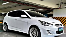 Purple Hyundai Accent 2013 for sale in Quezon City