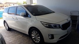White Kia Carnival 2016 for sale in Bacolod