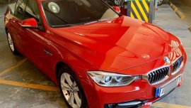 Red Bmw 320D 2014 for sale in Manila