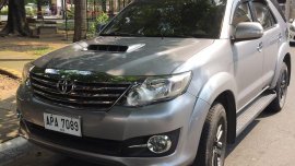 Sell Silver Toyota Fortuner in Quezon City