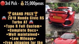 Selling Red Honda Civic in Manila