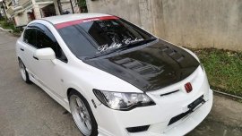 White Honda Civic for sale in Lucena City