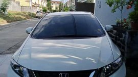 Orchid White Pearl 2015 Honda Civic For Sale with warranty for a good price