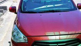 Selling Red Mitsubishi Mirage g4 2015 in Kalayaan