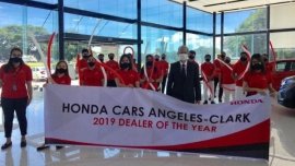 Honda Cars Angeles-Clark hailed as 2019 Dealer of the Year