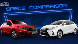 2020 Toyota Vios G vs Honda City RS Turbo: Specsheet comparison