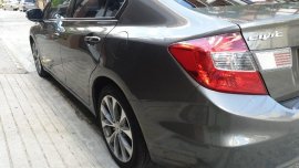 Grey Honda Civic 2012 for sale in Automatic