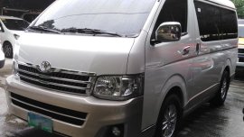 Pearl White Toyota Hiace Super Grandia for sale in Manila