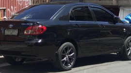 Black Toyota Corolla for sale in Manual