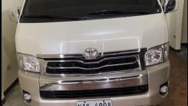White Toyota Hiace Super Grandia for sale in Manila