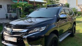 Sell Black 2016 Mitsubishi Montero sport in Mandaue
