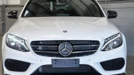 White Mercedes-Benz C-Class 2015 for sale in Manila