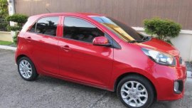 Red Kia Picanto for sale in Cebu City