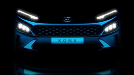 Hyundai teases us with a new sharper looking Kona