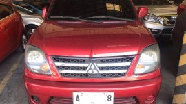 Red Mitsubishi Adventure 2015 for sale in Manual