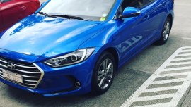 Blue 2016 Hyundai Elantra 1.6 A/T