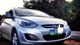 Silver Hyundai Accent Hyundai Accent 1.4 GL (A) 2013 for sale in Hermosa