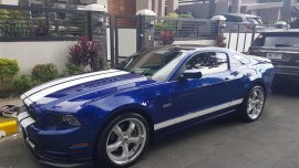 Selling Blue Ford Mustang GT 5.0 V8 2014 in Bonifacio Global City