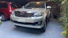 Grey Toyota Fortuner G 4x2 Auto 2013 for sale in Las Pinas