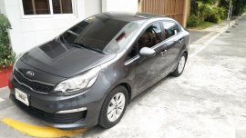 Black Kia Rio 1.4 4-Dr (M) 2016 for sale in Manila