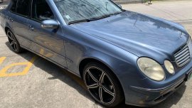 Blue Mercedes-Benz E200 Elegance 2005 for sale in Las Piñas