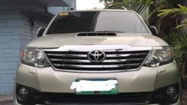Sell Silver 2013 Toyota Fortuner 2.7 (A) in Manila