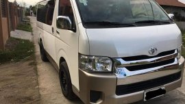 White Toyota Hiace Grandia GL 2.5 Manual 2014 for sale in Baguio
