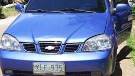 Blue Chevrolet Optra 2005 for sale in Manila