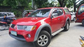 Selling Red Mitsubishi Strada 2007 in Laguna