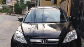 Selling Black Honda Cr-V 2008 in Quezon City