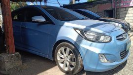 Silver Hyundai Accent 2014 for sale in Santiago