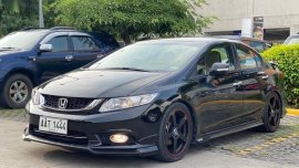 Black Honda Civic 2015 for sale in Santiago