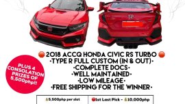 Raffle Ticket for 2018 Honda Civic RS Turbo