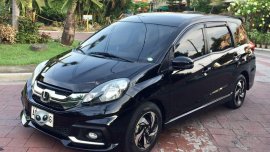 Selling Black Honda Mobilio 2015 MPV in Pasig
