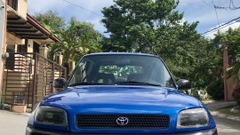 Blue Toyota RAV4 1996 for sale in Manila