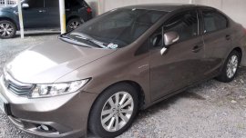 2012 Brown Honda Civic 1.8 automatic low mileage1st owned well maintained