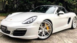 White Porsche Boxster 2015 for sale in Las Piñas