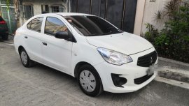 Sell White Mitsubishi Mirage 2015 in Quezon City
