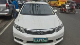 Selling White Honda Civic 2012 in Calamba